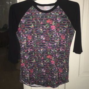 LulaRoe Randy Floral Top